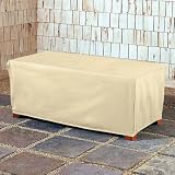 Weather Wrap Outdoor Storage Bench Cover