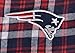 Mens Athletic Football Patriots Plaid Pajama Sleeping Pants