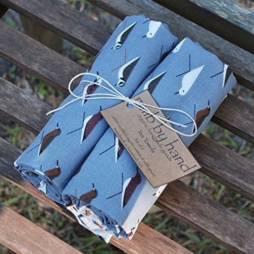 Sanderlings Organic Tea Towels - Set of 2