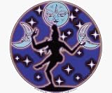 Moon Dance Sticker ~ Mikio Moons Dancer Art Decal