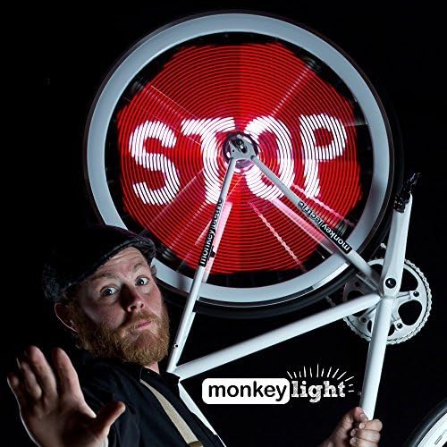 Monkey Light Pro - Programmable Bike Wheel Display System - Display Your Own Images and Animation by MonkeyLectric