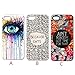 S9Q Colorful Eye Retro Funny Vintage Patterned Hard Back Case Cover Skin For Apple iPhone 5 5G 5S Style A (multi)