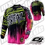 O'Neal Mayhem Motocross Jersey Crypt - Black/Neon L