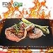 Homar BBQ Grill Mats - Set of 2 Heavy Duty Barbecue Grill and Bake Mats - Best in Barbecue Tool Sets Cooking Tools Accessories - Reusable Dishwasher Safe Nonstick for Gas Charcoal Electric Grills