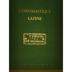 L'Onomastique latine. Colloques Internationaux du C.N.R.S., n�564. Paris, 13-15 octobre 1975.