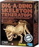 4M KidzLabs DIG-A-DINO SKELETON 恐竜発掘 トリケラトプスの画像