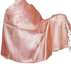 Presents for Women Paisley Pattern Silk Shawl 36 x 90 inches (bssl068)
