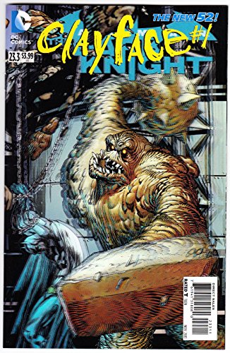 Batman the Dark Knight #23.3 Clayface (3D Cover)