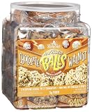 Betty Lou's Nut Butter Balls, Chocolate Walnut, 1.4-Ounce Balls, 40-Count Jar