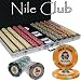 1000 Ct Nile Club 10 Gram Ceramic Poker Chip Set