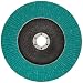 3M Flap Disc 577F, T29, Alumina Zirconia, Dry/Wet, 7" Diameter, 60 Grit, 111/128" Center Hole Diameter (Pack of 1)