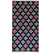 5' x 2'6" Hand-Knotted Tibetan Lotus Flower Wool Area Rug