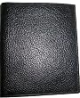 UniSex Authentic Leather Tri-Fold Wallet with 9 Credit Card Slots ( Black & Brown ) - New !
