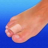 Silipos Corn Pads | x6 | Soft & Stretchable Pressure Relief | Moisturising Mineral Gel for Toes or Fingers | Medium