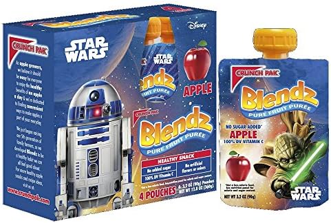 Blendz Star Wars Apple Squeeze Pouch, 8 x 4 Pack