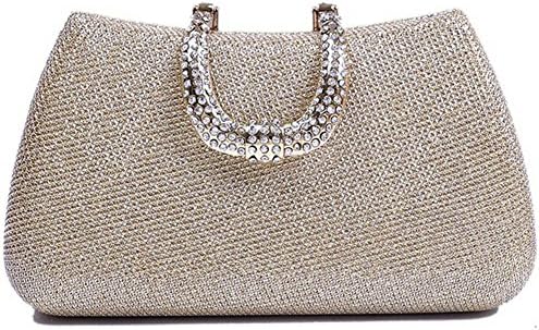 Only You 2014 New Simple Style Clutch / Cosmetic / European and American Fashion Evening Bag / Diamond Handbag -46 (gold)