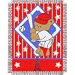 Anaheim Angels MLB Triple Woven Jacquard Throw (044 Series) (36"x46")
