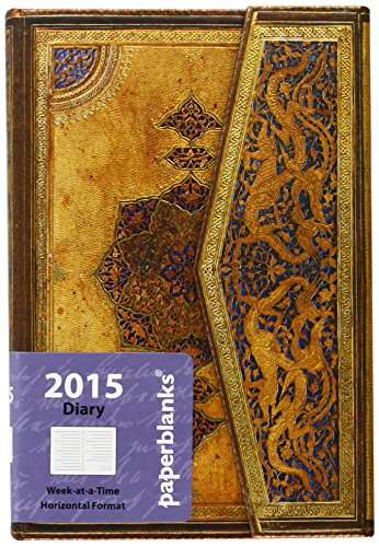 Safavid - 2015 Paperblanks Weekly Planner (Mini 3.5 x 5.5 Horizontal)