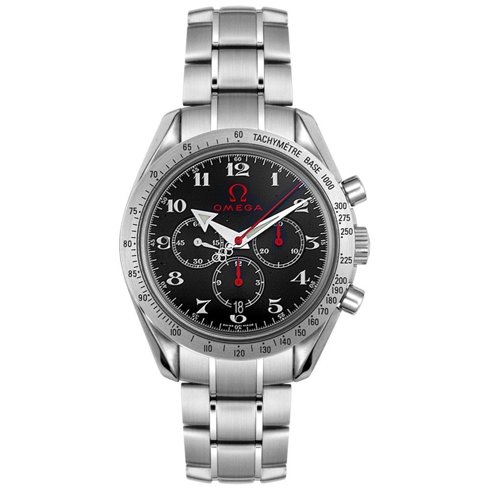 Omega Men's 3557.50.00 Speedmaster Broad Arrow Olympic Edition Automatic Chronograph Watch omega Speedmaster Broad Arrow Olympic Edition