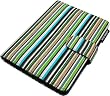 Lente Designs� Kindle cover / case in 'Midnight stripes' fabric