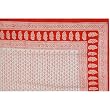 Home Decor Furnishings Cotton Sheet for Bed Block Print Twin Size (bssht642)