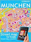 Map of Munchen (Maps of Germany)