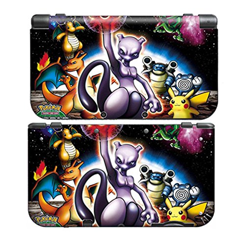 NEW 3DS Skin, NEW 3DS XL Skin, Nintendo Vinyl Skin Decal Sticker + Screen Protectors (2 Different Sizes to Choose)