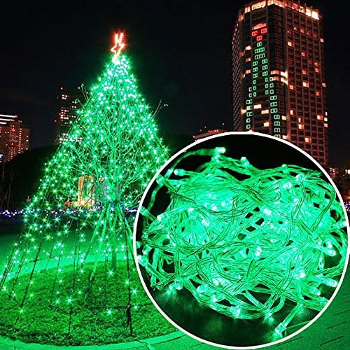 New 10M 100LED Christmas Wedding Xmas Party Decor Outdoor Fairy String Light Lamp "Color Green" Set 019