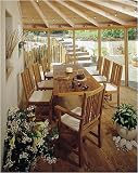 Barlow Tyrie Teak 2MIX24/1MIx.INT Mission Indoor Dining Set II (Indoor)