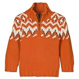 GENUINE KIDS Orange IB Core Denim Sweater - 12... by Genuine Kids from OshKosh