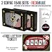 2 Sets of Copag 1546 R/B Poker Jumbo Playing Cards w/Free Lotto Ticket