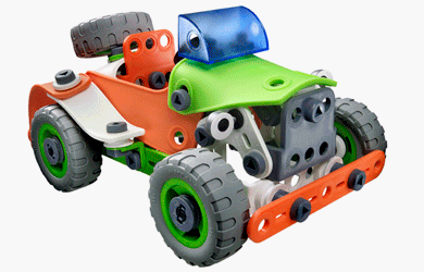 Buy Meccano Build & Play 7106 Funky Car (7106) online at Discounted New and Used prices. Delivered to your door with Childrens Toyshop.com