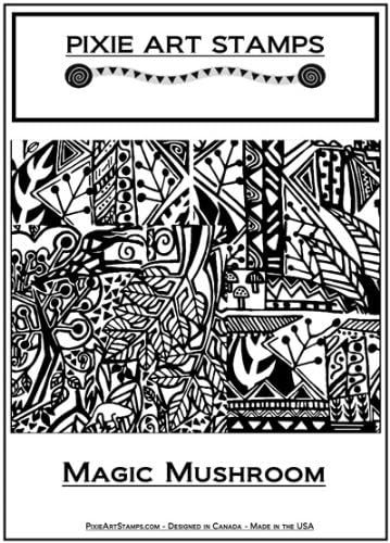 Magic Mushroom Texture Stamp