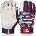 Franklin Sports MLB Digitek Baseball Batting Gloves - Navy/Red - Youth Small