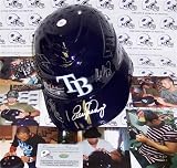 2010 Tampa Bay Rays Team Signed Full Size Authentic Helmet