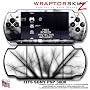Lightning Black WraptorSkinz Skin and Screen Protector Kit fits Sony PSP 3000