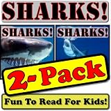 Shark 2-Pack! - Shark Photos And Facts Make It Fun! (Over 95+ Pictures of Different Sharks)