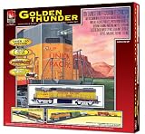 Life-Like Trains  HO Scale Golden Thunder Electric Train Set