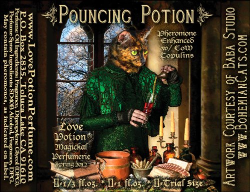 Love Potion®: Pouncing Potion - A Limited Edition *Phero Girl* Variant ~ 1/3 Fl. Oz. Concentrated Perfume Oil