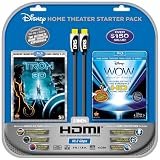 Disney WOW: World of Wonder (Single-Disc Blu-ray) w/HDMI Cable + Tron: Legacy (4-Disc 3D BD Combo)