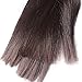 Elva Hair Free Part Straight Lace Closure Bleached Knots Brazilian 3.5