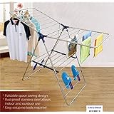 CRESNEL Heavy Duty Stainless Steel Clothes Drying Rack - Rust-proof Guarantee - Premium Quality