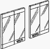 Desa International BDB36B Fireplace Door