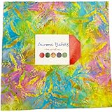Moda AURORA BATIKS Layer Cake 10" Precut Fabric Quilting Squares Assortment 4333LC