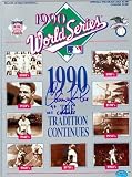 Chris Sabo Autographed/Hand Signed 1990 World Series Program (Cincinnati Reds 1990 World Series Cham