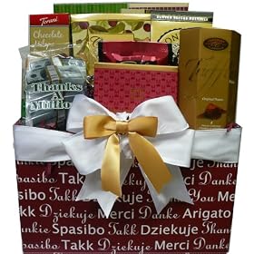 SCHEDULE YOUR DELIVERY DAY! Many, Many Thanks Gourmet Food Gift Basket