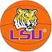Fanmats LSU Tigers Basketball-Shaped Mat