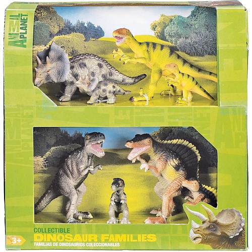 614qa3uEGSL Animal Planet Dinosaur Mother and Babies Playset
