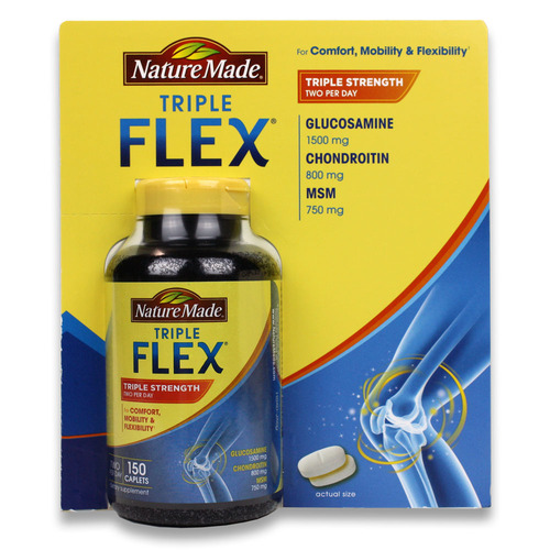 Nature Made Triple Flex, Glucosamine 1500 mg, Chondroitin