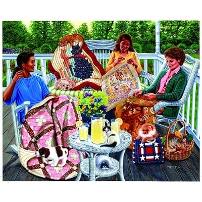 Sewing Circle 1500pc Jigsaw Puzzle by Higgins Bond